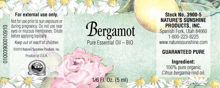 Bergamot BIO - 100% Pure Essential Oil