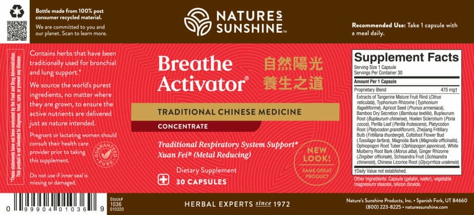 Breathe Activator TCM Conc. – formerly known as Breathe E–Z