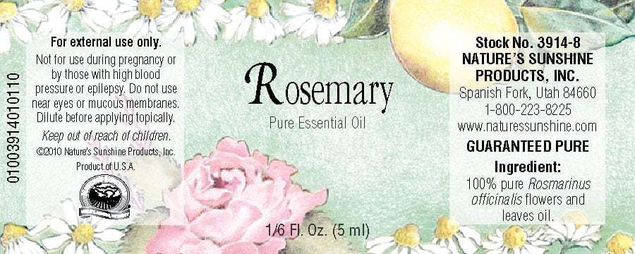 Rosemary - 100% Pure Essential Oil