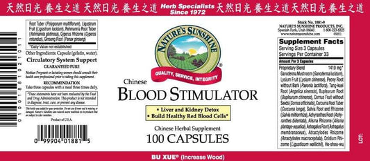 Blood Stimulator, Chinese (formerly BP - C)