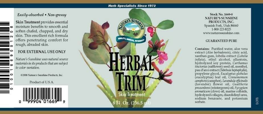 Herbal Trim Skin Treatment