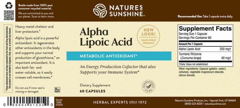 Alpha Lipoic Acid