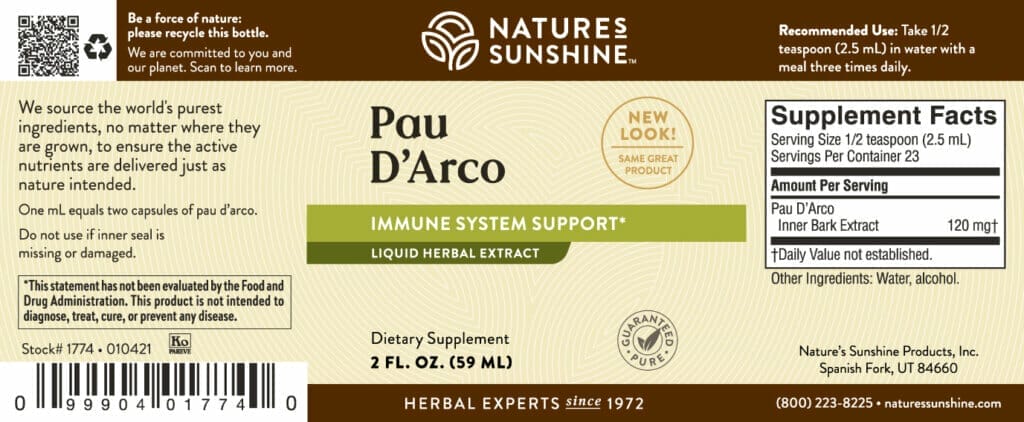 Pau D' Arco (2 fl. oz.)