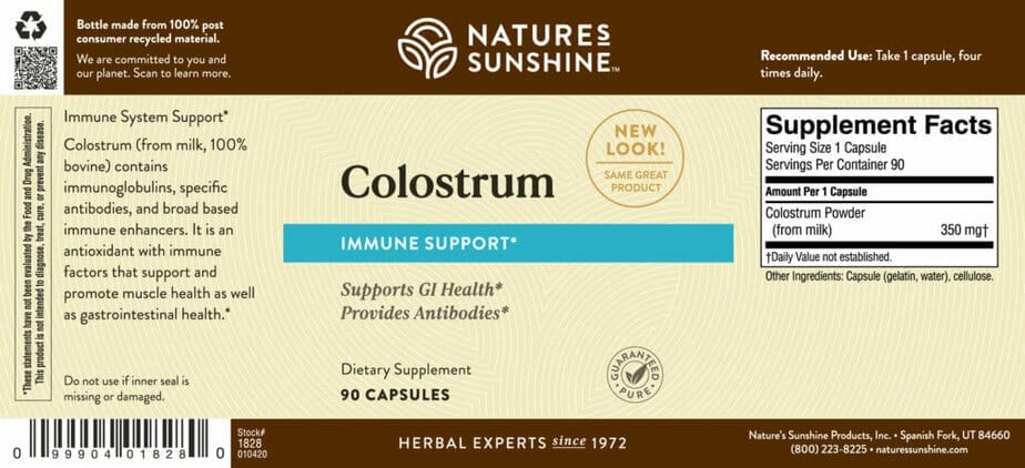 Colostrum (90 capsules)