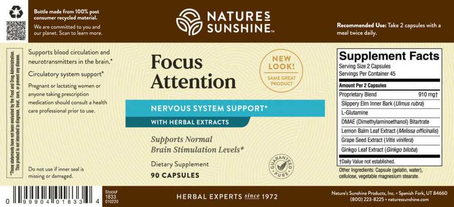 Focus Attention (90 capsules)