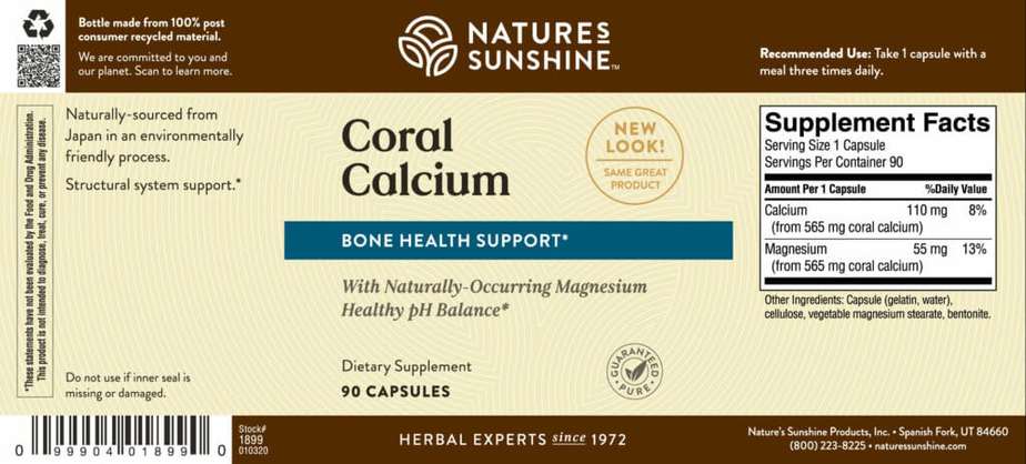 Coral Calcium Capsules