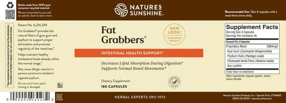 Fat Grabbers (180 capsules)