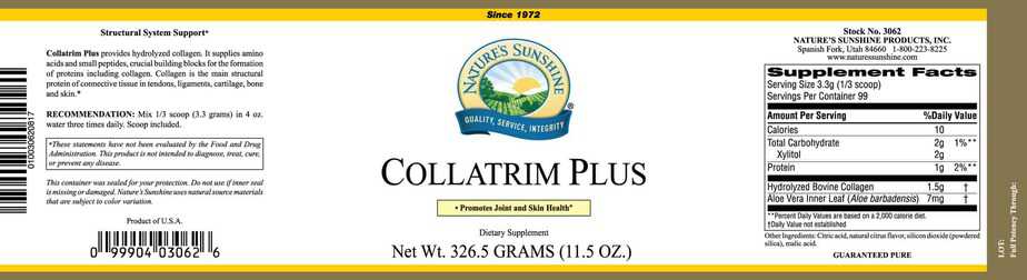 Collatrim Plus Powder (362.5 grams)