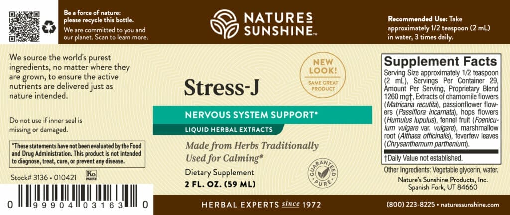 Stress-J, Liquid (2 fl. oz.)