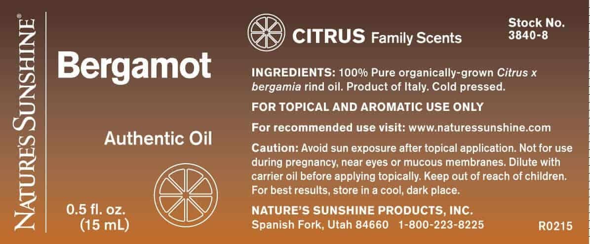 Bergamot - 100% Pure Essential Oil