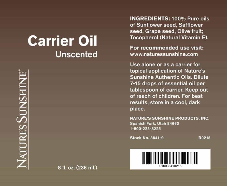 Carrier Oil - 100% Essential Oils