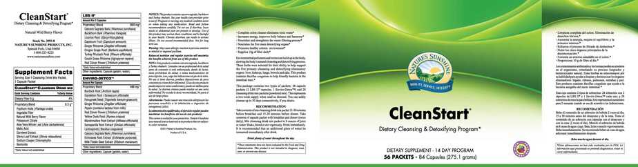 CleanStart Cleanse / Detox Program - Wild Berry