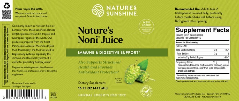 Nature's Noni Juice (16 fl. oz.)