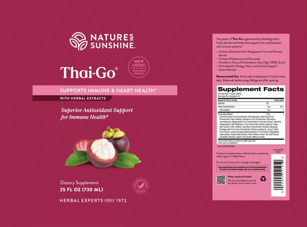 Thai-Go Mangosteen Antioxidant Drink (2-25oz.) w/ Acai Berry