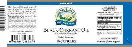 Black Currant Oil