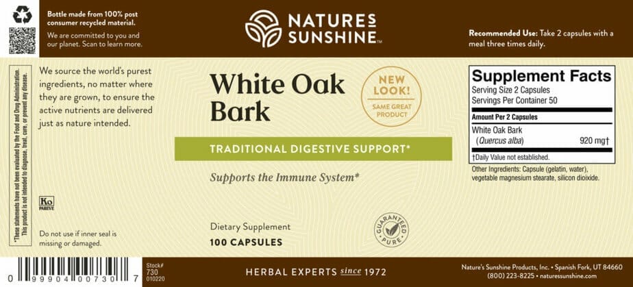 White Oak Bark