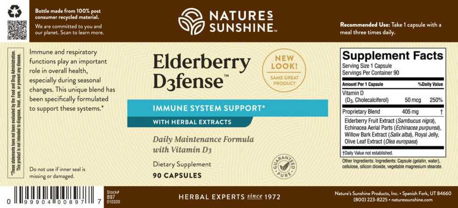 Elderberry D3fense