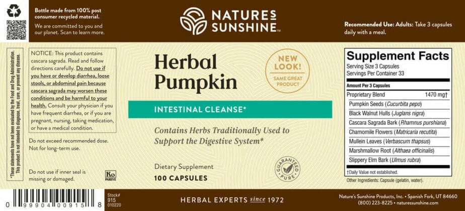 Herbal Pumpkin