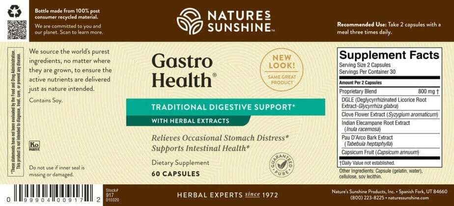 Gastro Health (Concentrate) formerly Herbal H-P Fighter