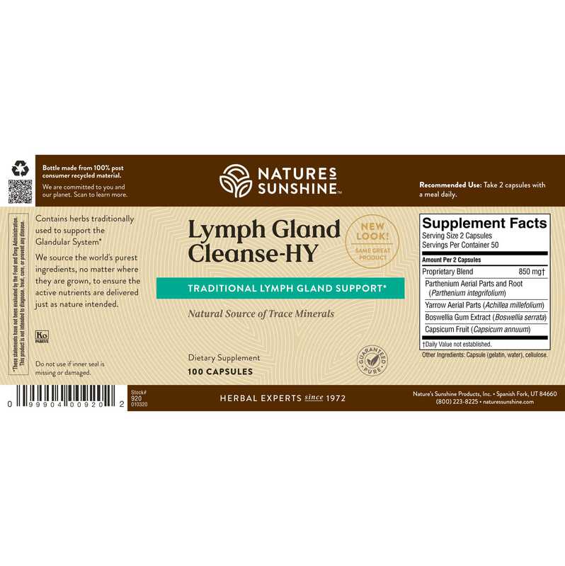 Lymph Gland Cleanse-HY