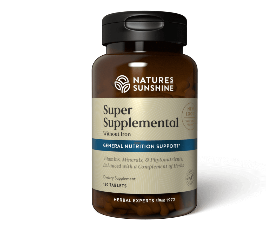 Super Supplemental Vitamins & Minerals w/o Iron