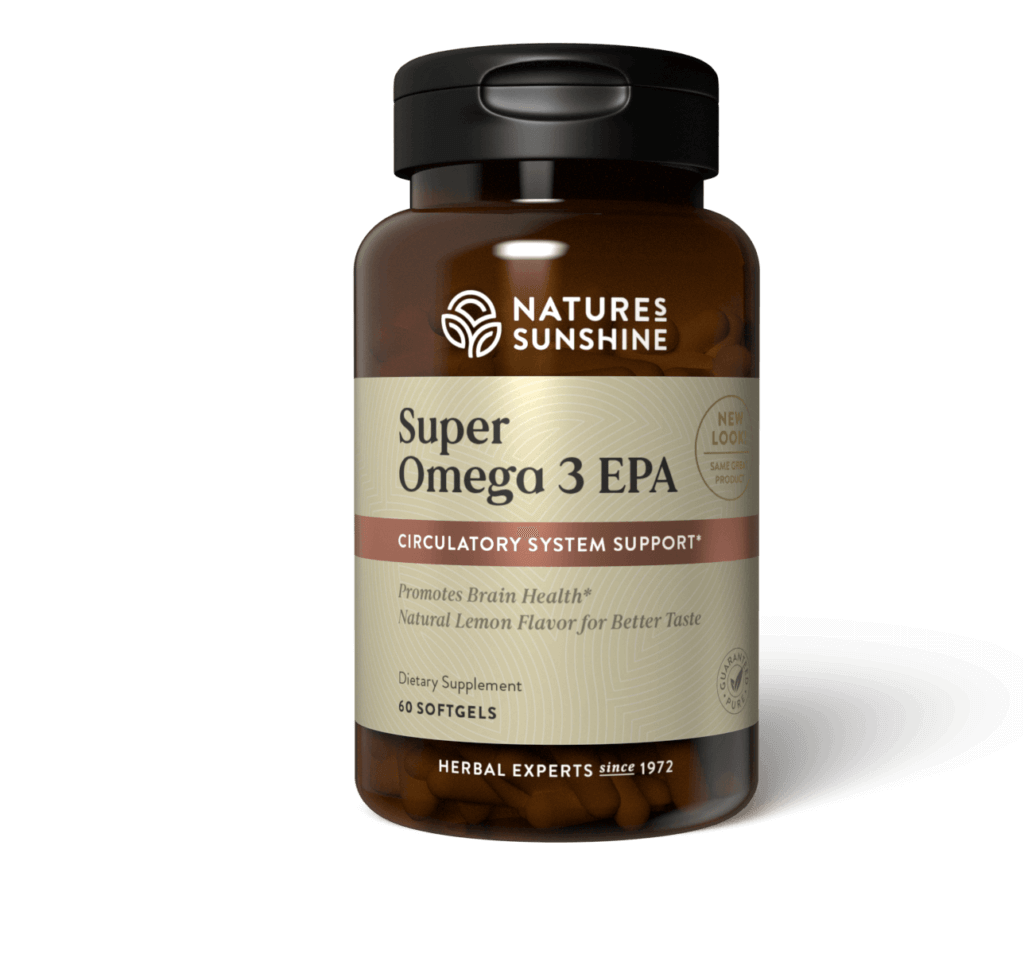 Nature's Sunshine Super Omega 3 Hi EPA Fish Oils Essential Fatty
