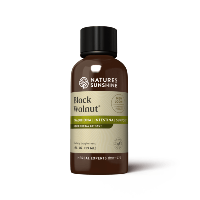 Nature's Sunshine Black Walnut Extract for People and Pets - Parasites ...