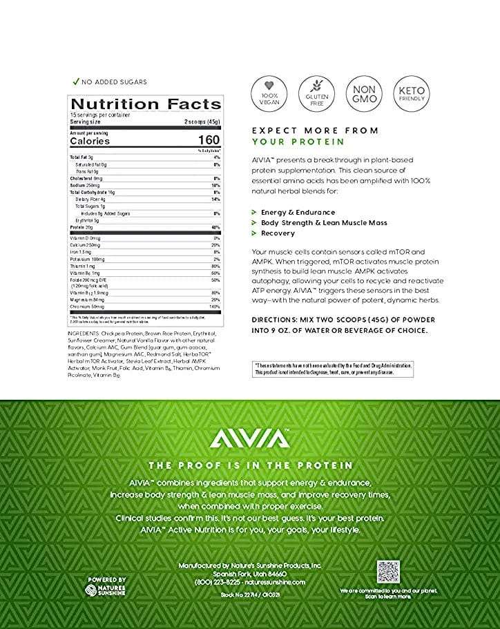 AIVIA Plant Protein