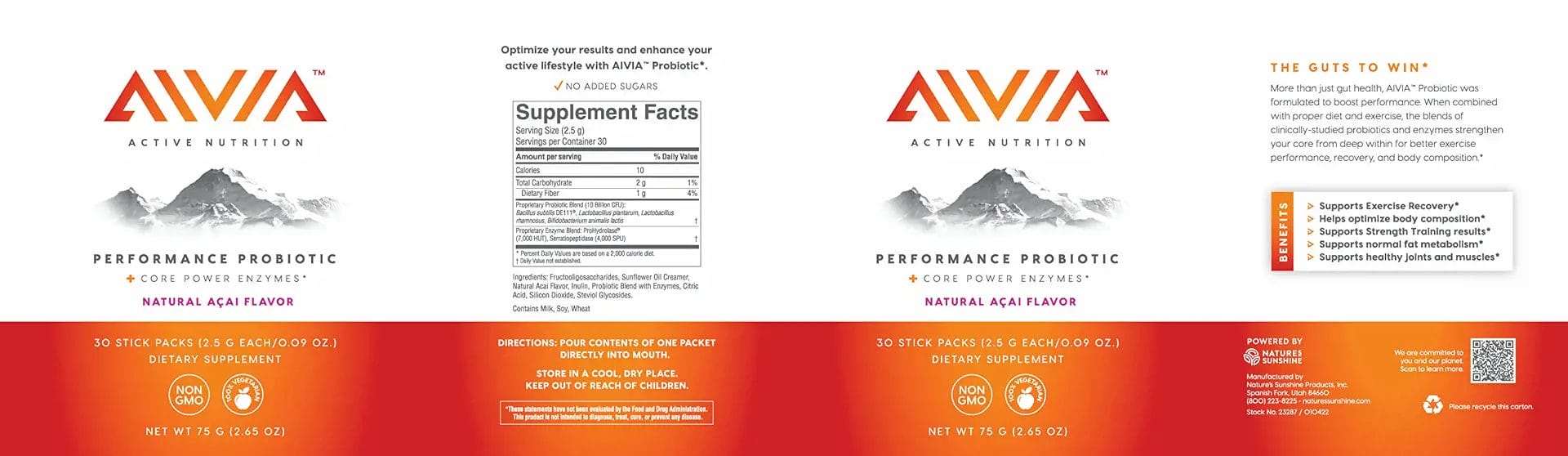 AIVIA Performance Probiotic