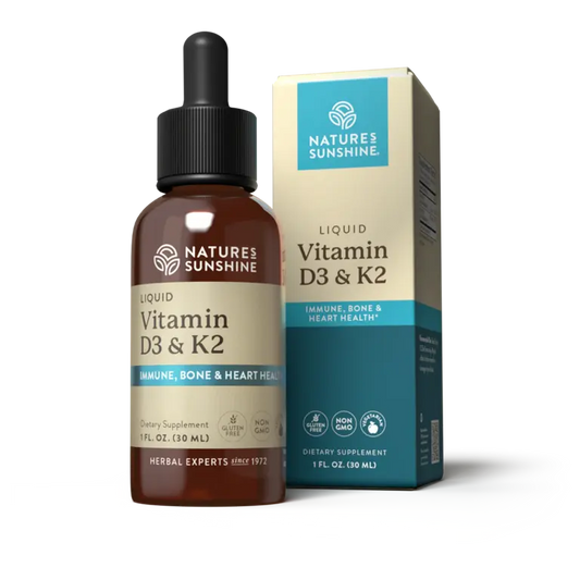 Liquid Vitamin D3 & K2 - The Herbs Place